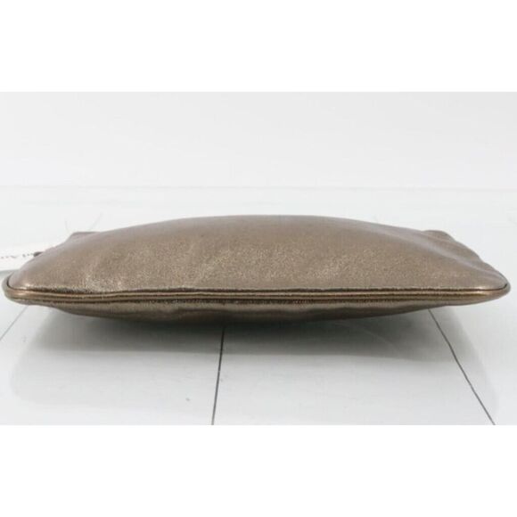 Tiffany & Co. Gold Pouch/Clutch with Iconic Tiffany Blue Interior - Picture 2 of 6